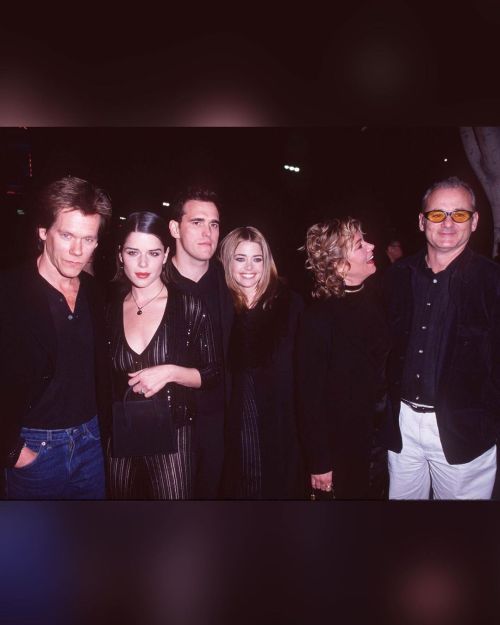 the chaotically hot cast of Wild Things at the premiere in 1998 ~ we discuss the film on the latest 