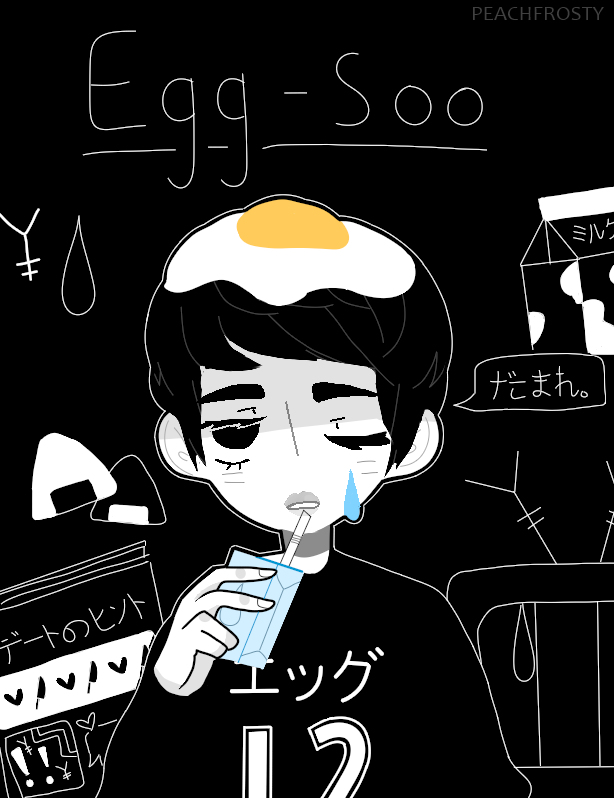 peachfrosty:  Eggsoo the Anime Boyfriend . Happy ksoo day! 