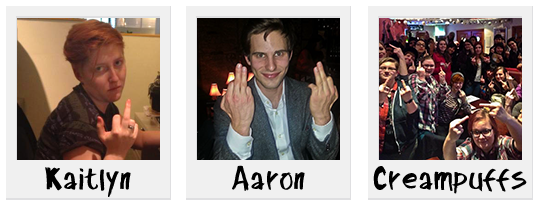 girltirl:   “On the basis of your middle finger game, you have been granted permission