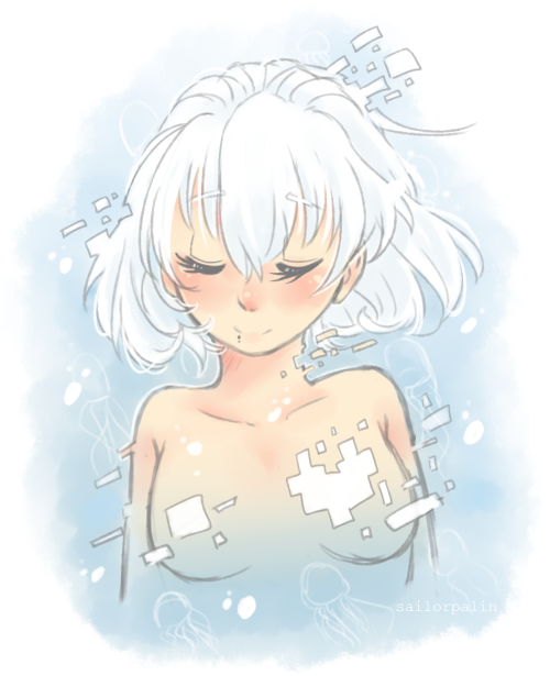 sailorpalin:  i also have this very old fem!clear drawing shrugs