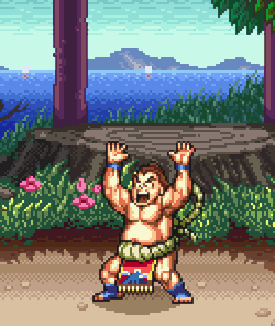 obscurevideogames:  ring - SD Hiryuu no Ken (Culture Brain - Super Famicom - 1994) requested by mvgaea