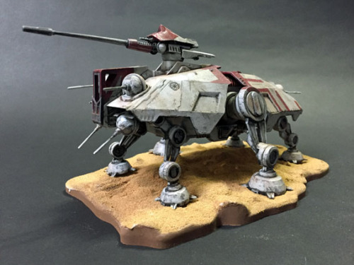 XXX aniplamo:  [STAR WARS] AT-TE Revell Model photo