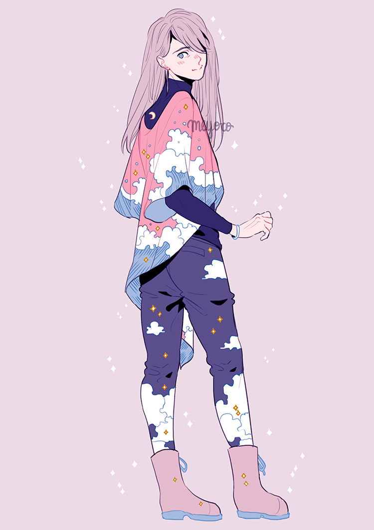 cousaten:  Viktor with long hair is one of the prettiest things I’ve ever drawn