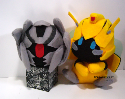 toasttweet:  Nitro Zeus plushie :) #WIP