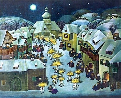 Gottfried Kumpf “Glöcklerlauf”Austrian tradition takes place on January 5 and is known as Glockerlau