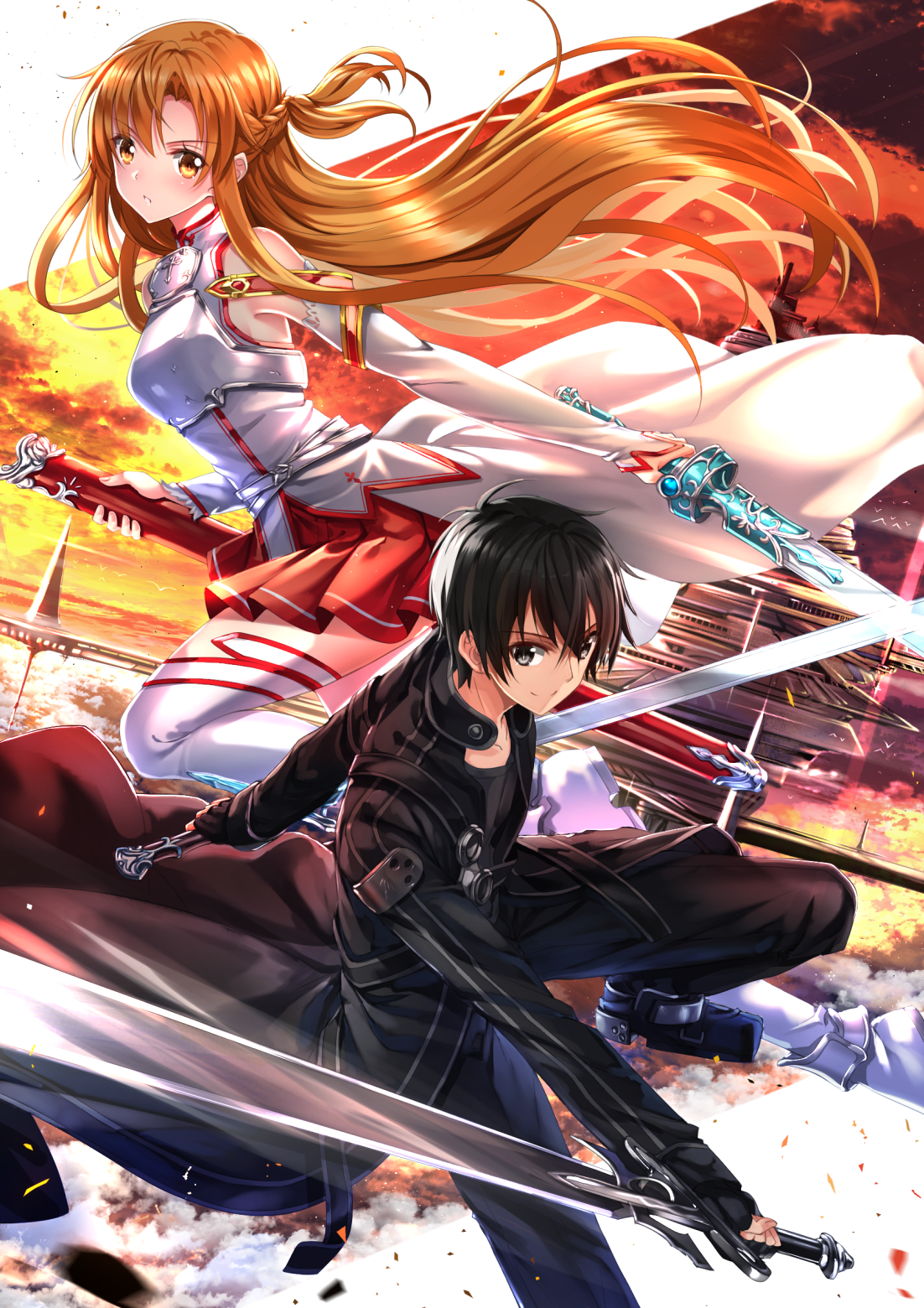 Yuuki Asuna and Kirigaya Kazuto (Kirito): Sword (22 Sep 2017)｜Random  Anime Arts [rARTs]: Collection of anime pictures