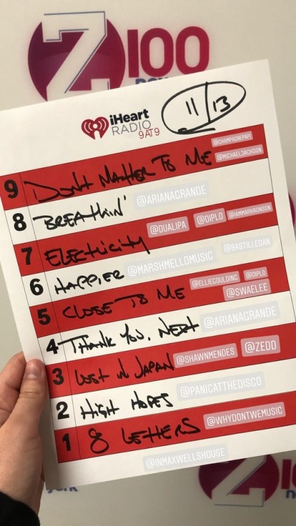 Instagram: taylaparx, scottnagelberg, z100newyork