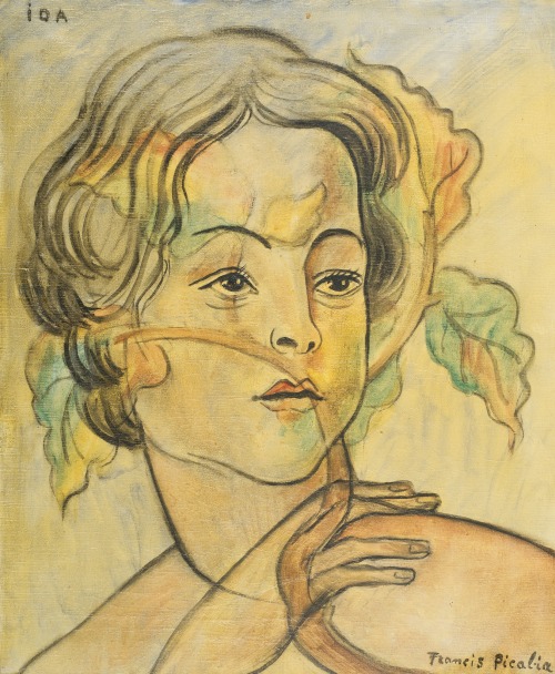 igormaglica: Francis Picabia (1879-1953), Ida, 1930s. oil on canvas, 65 x 54 cm