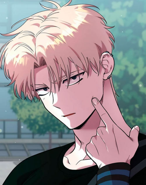 Tall, Blonde, Handsome, Has Piercings And Blushes Easily?