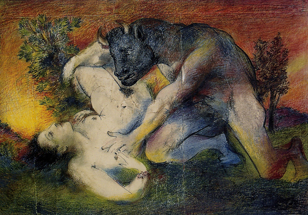 igazie:  Pablo Picasso - Dora and the Minotaur