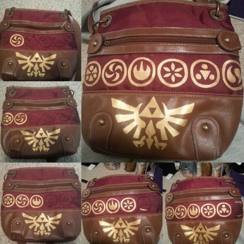 hiddentavern:  “Ocarina of Time Purse” by SabbySaber