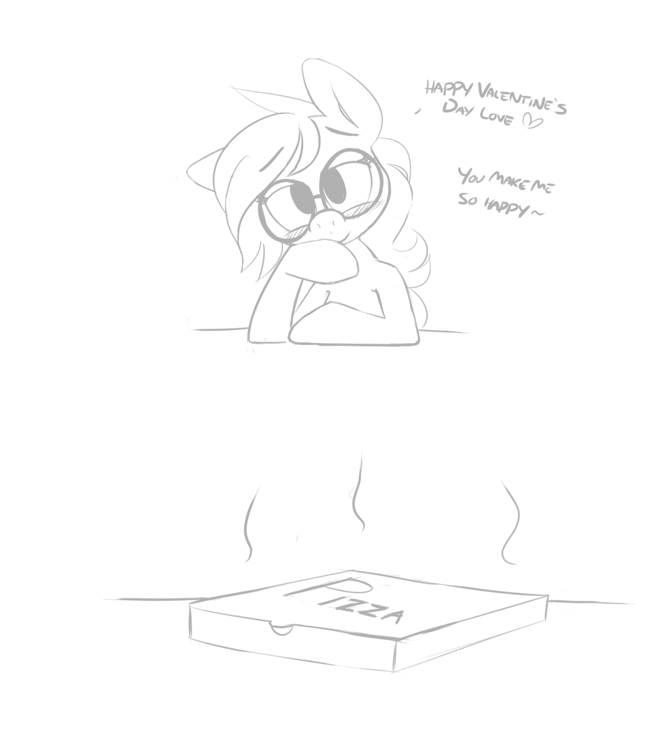 owleyes-art:  The irony is I’m working all day and thus cannot order myself a pizza