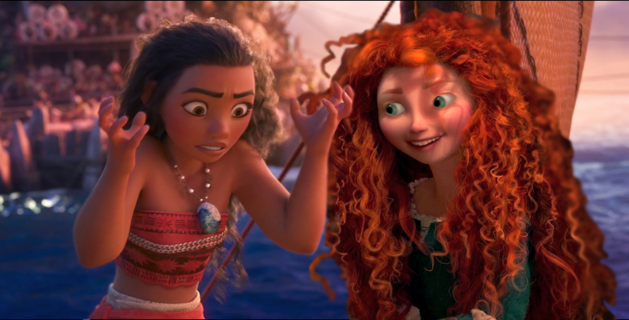 Moana & Merida