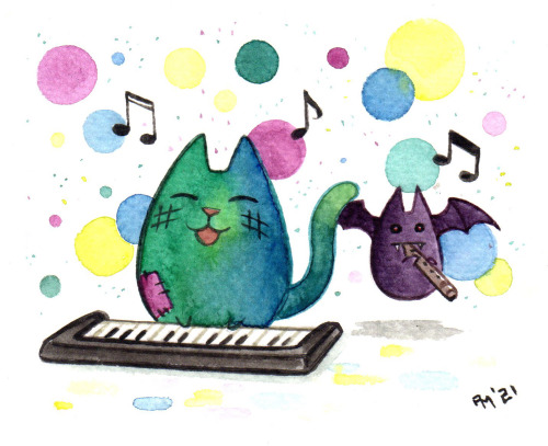 Music! #Patch Kitty