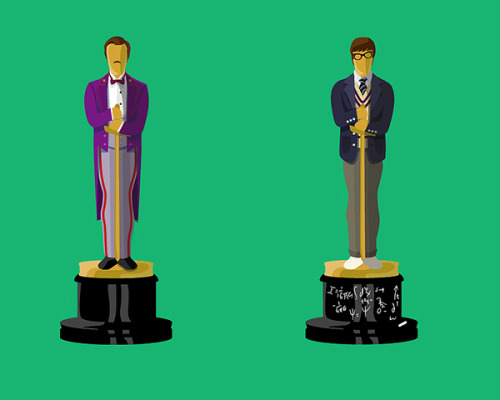 Oscars Best Picture Illustrations 2015Author: Olly GibbsVia: www.behance.net/OllyGibbs