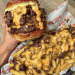 yummyfoooooood:Cheesesteak Cheeseburger and Cheesesteak Loaded Fries