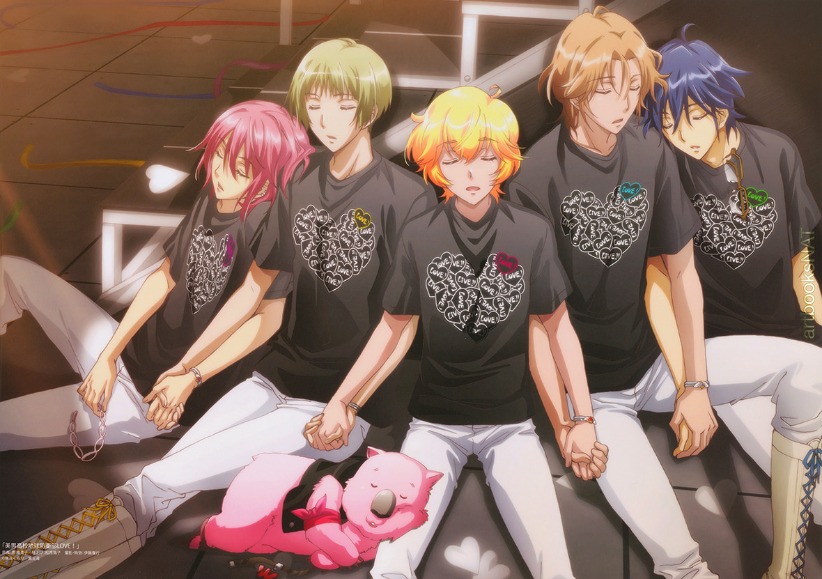 artbooksnat:  Cute High Earth Defense Club LOVE! (美男高校地球防衛部LOVE!)
