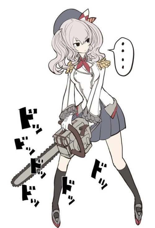 k-ui: 某氏屋さんのツイート: “謂れのないセクハラに自衛を始めるチェンソー鹿島… ”