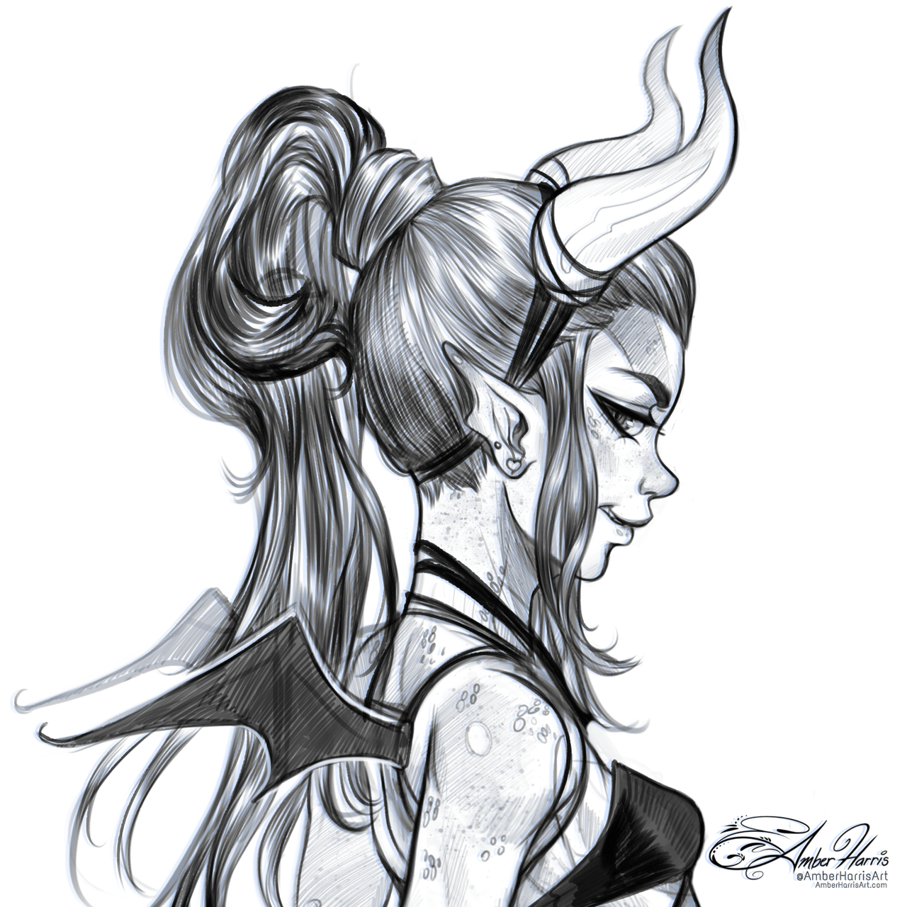 amberharrisart:OC sketch dump! (Drake and I have a lot of OCs)