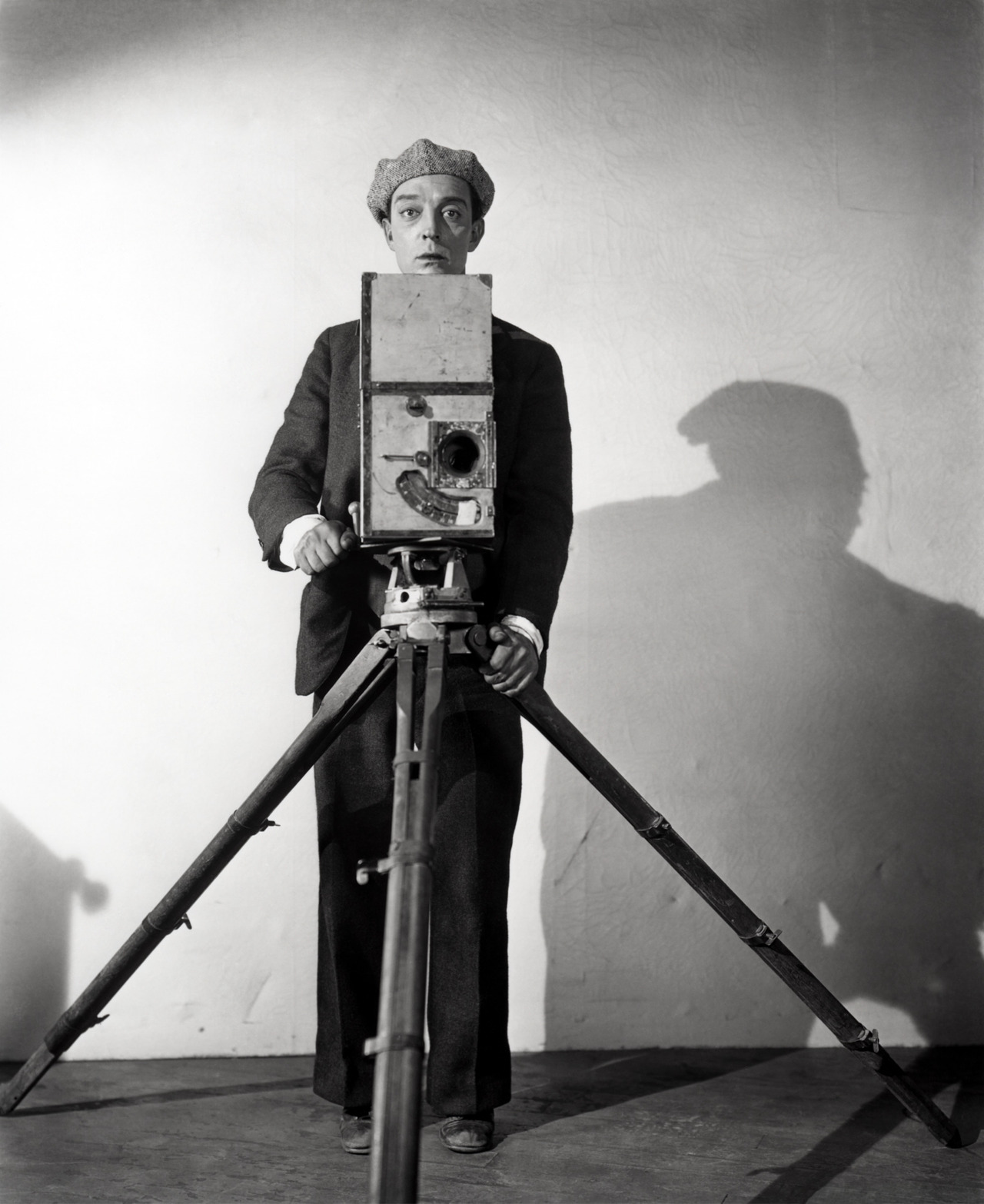 Buster Keaton publicity for The Cameraman, 1928. Photos by Clarence Sinclair Bull