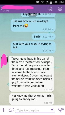 Slutwife15:  My Slut Wife Finally Told Me Yesterday That She Has Kept All These Guys