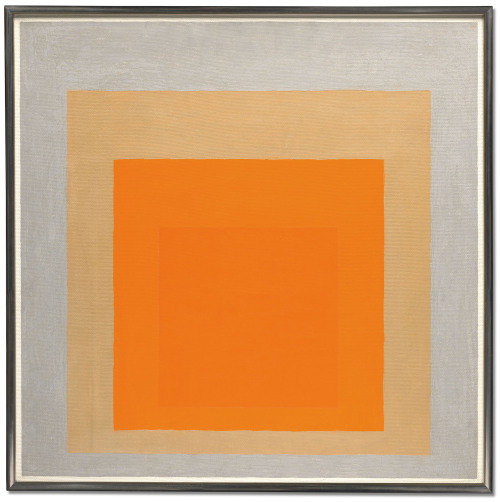 Josef Albers | Study for Homage to the square: Soft Citrusoil on masonite60.9 x 60.9 cm. 24 x 24 in.