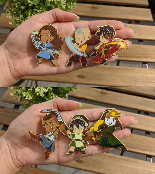 pockicchi:✨MY SHOP IS NOW OPEN✨ avatar pins, charms, and stickers are back in stock! appa charms + s