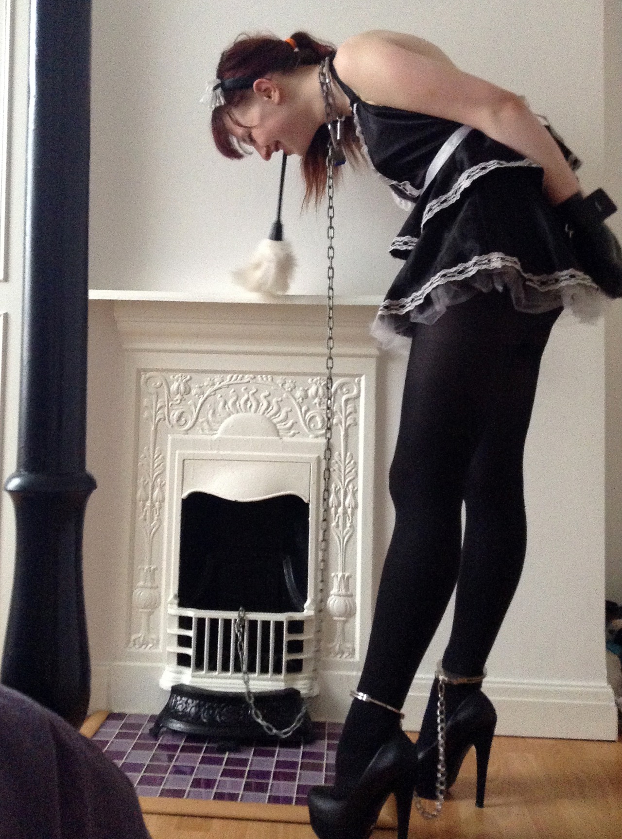 fuckiamsexedout:  Sexy French Maid Uniform (Pic Collection)fromhttp://fuckiamsexedout.tumblr.com/archive