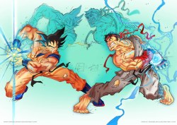 kamisamafr:  Goku vs Ryu