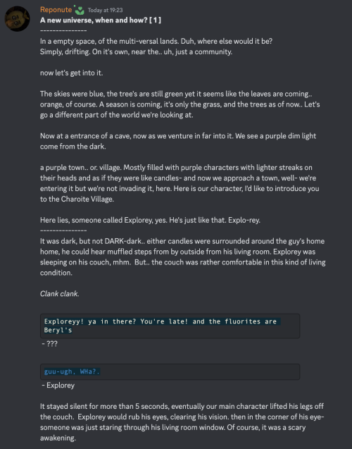 Hey, This Thing Exists Now For My Rq Au (Left To Right, And Left To Right To Read The Story Properly)