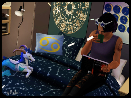 Modern Mages - Part 5D: Astrology WitchI used my New Years sim to recreate @brenna-ivy‘s commission 