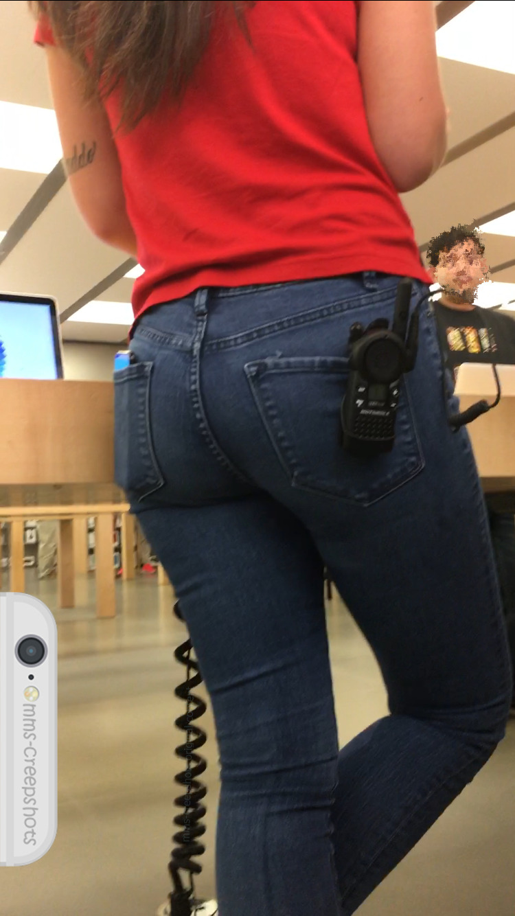 mms-creepshots: My original content - Apple asses [Click or tab here for more of