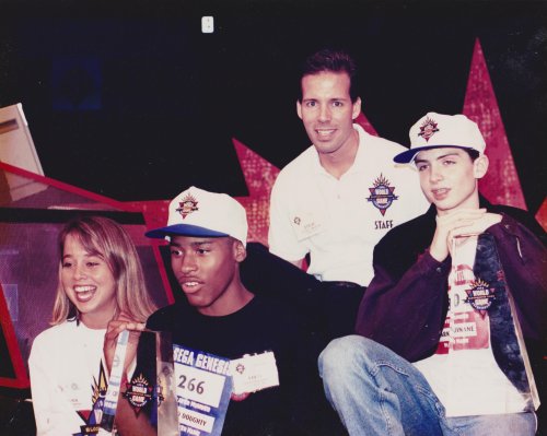 The 1994 Blockbuster Video Game Championships in Ft. Lauderdale, Florida. 