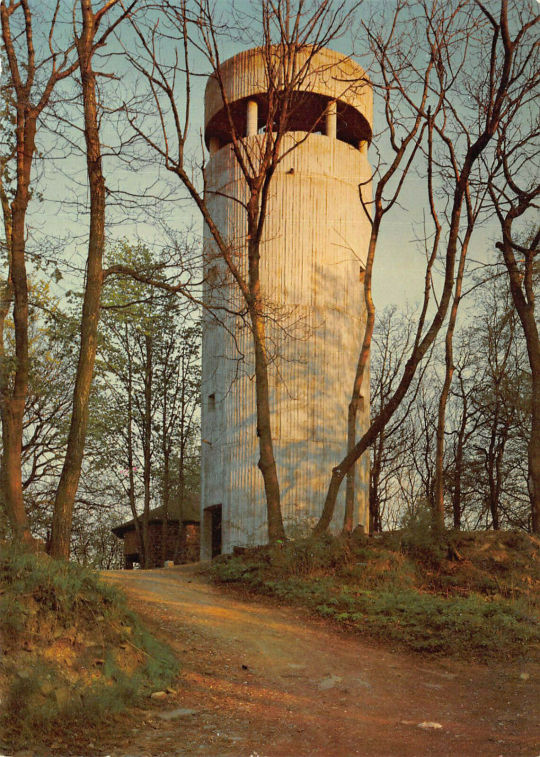 Viewing Tower “Langer Köbes” (1971-73) in Bad Neuenahr, Germany, by Stefan Leuer