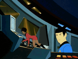 wilwheaton:  ssk-analogmedium:  111 The Terratin Incident 03 (by Mr. Scradam)  Quit creepin’, Spock.