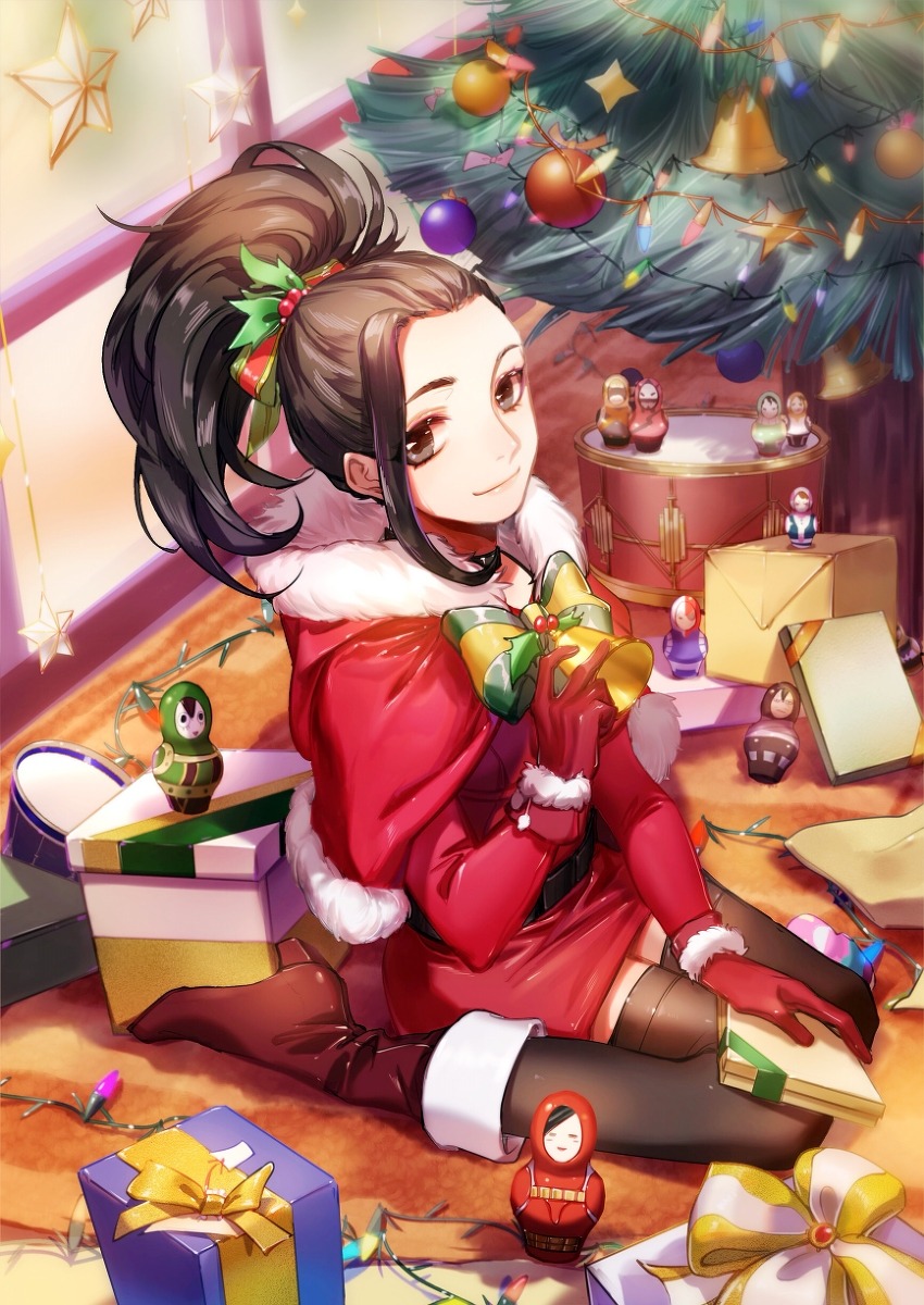 Momo yaoyorozu christmas