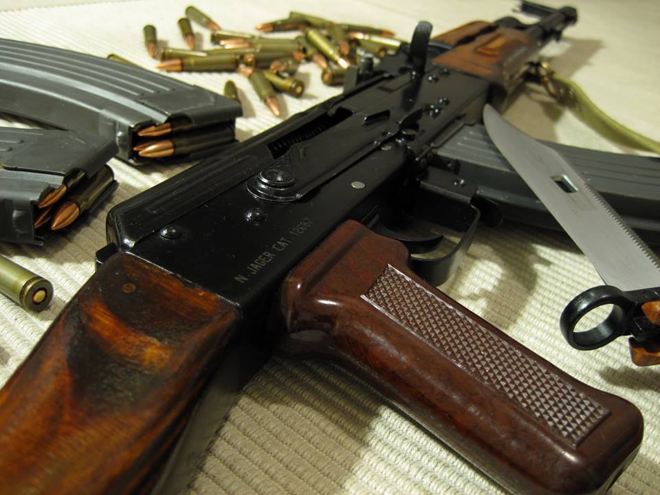 Bag full of guns