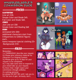 Whargleblargle:  Pricing Sheet I Decided To Make This Price Sheet To Help Out New