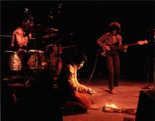 ledzepppelin:47 years ago today, Sunday 18th June 1967, Jimi Hendrix performed at the Monterey Pop F