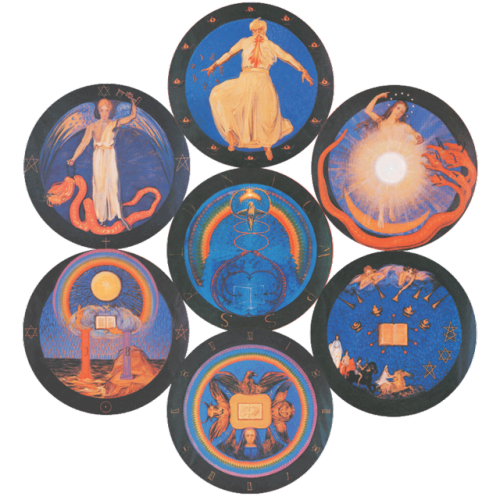 walzerjahrhundert:Rudolf Steiner’s Apocalyptic Seals, painted by Clara Rettich after Steiner&r