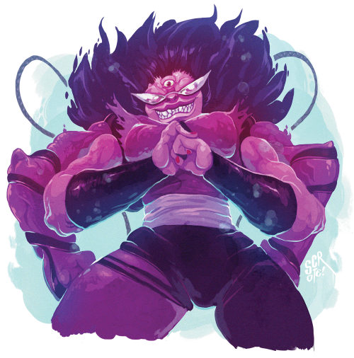 scrotumnose:  i drew SUGILITE! she is such a badass! and haha i think i got her arm designs mixed up WHOOPS!!!!!! 