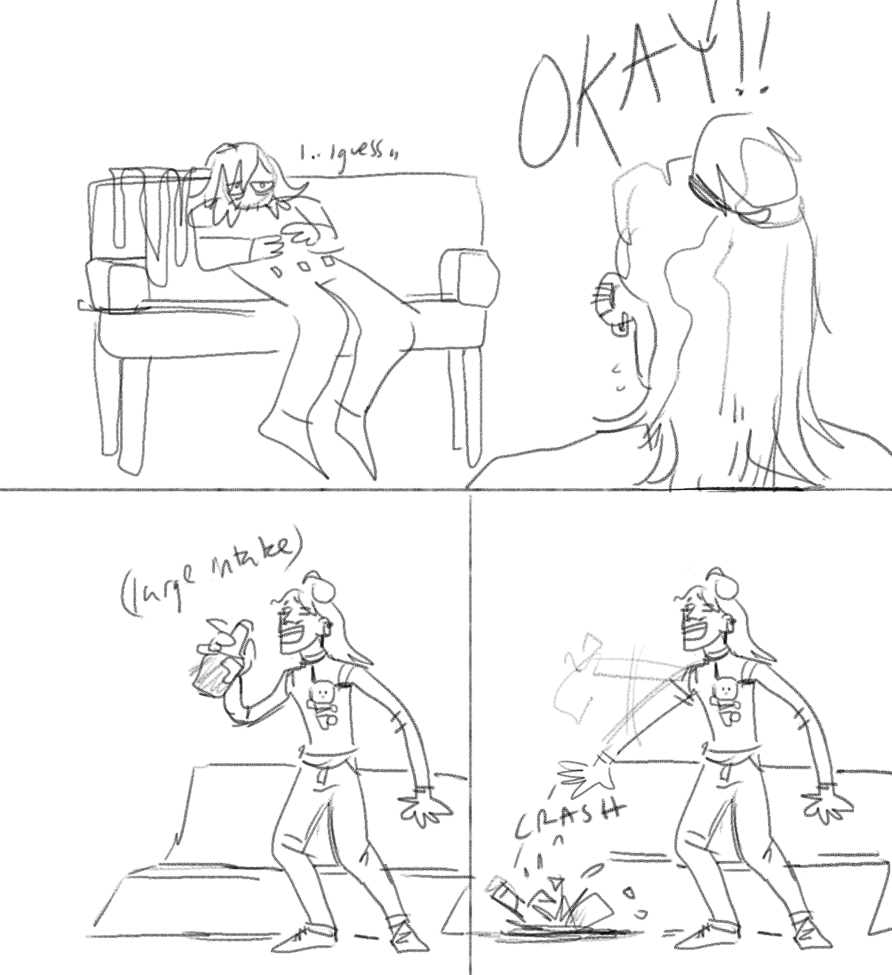peacesentinel:“i hope that joke was worth it because youre going to have to clean
