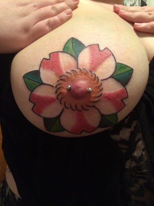cheer-for-love:  Guess who got their nipple tattooed 