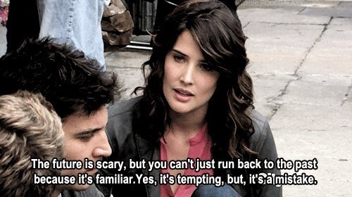 lawyeredbyeriksen:  theladywillseeyounow:  To the writers of the HIMYM series finale.   more relevant than ever