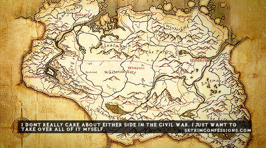 skyrim civil war map