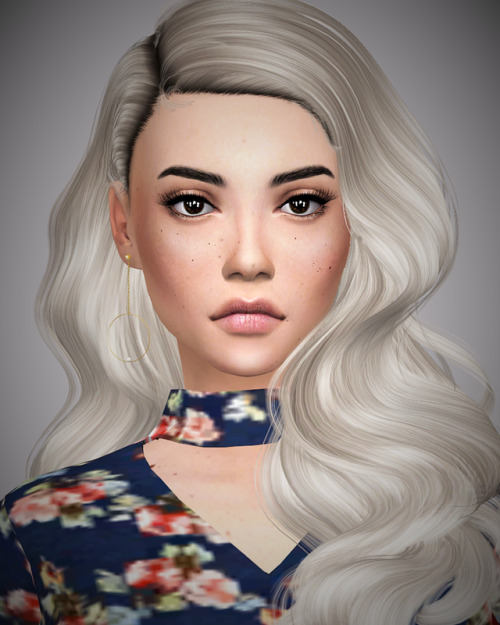 avelinesims: Spring sim tag Alissa Buckner. Full CC list, download and CAS video can be found here [