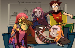 ceshira:  Titans Redraw #33Instagram Link…It’s been a while….