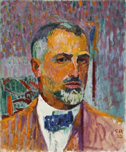 artist-amiet - Self-Portrait, Cuno...