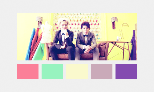 namwoof-blog: toheart - delicious x color palettes