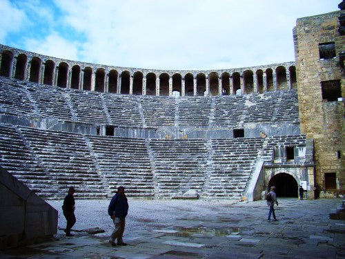 last-of-the-romans:The Roman theatre in Aspendos 